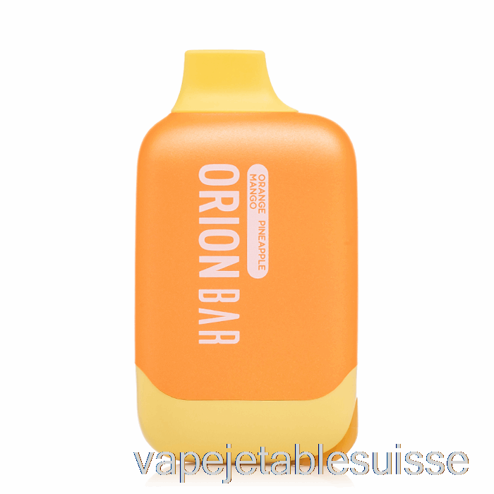 Vape Suisse Perdu Vape Orion Bar Young P15 6000 Jetable Orange Ananas Mangue